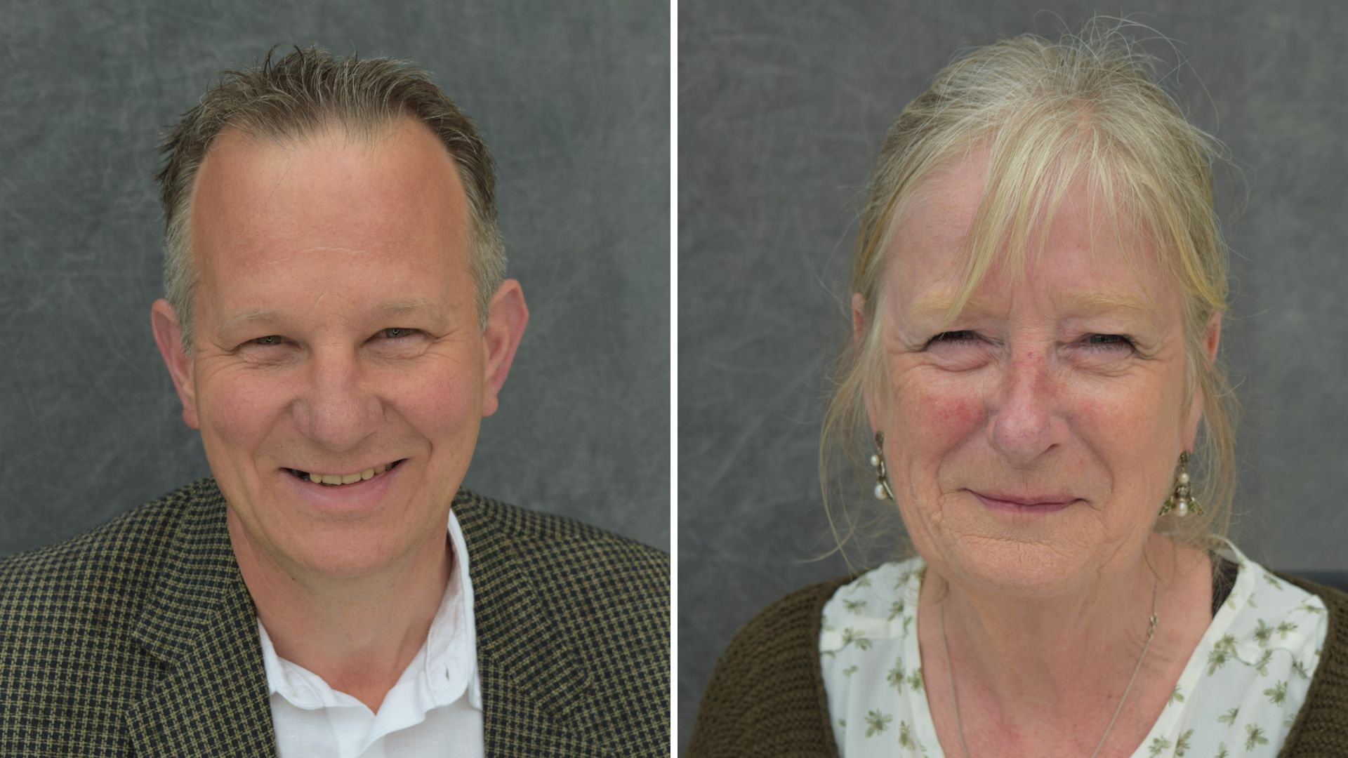 Cllr Andy Mellen and Cllr Janet Pearson