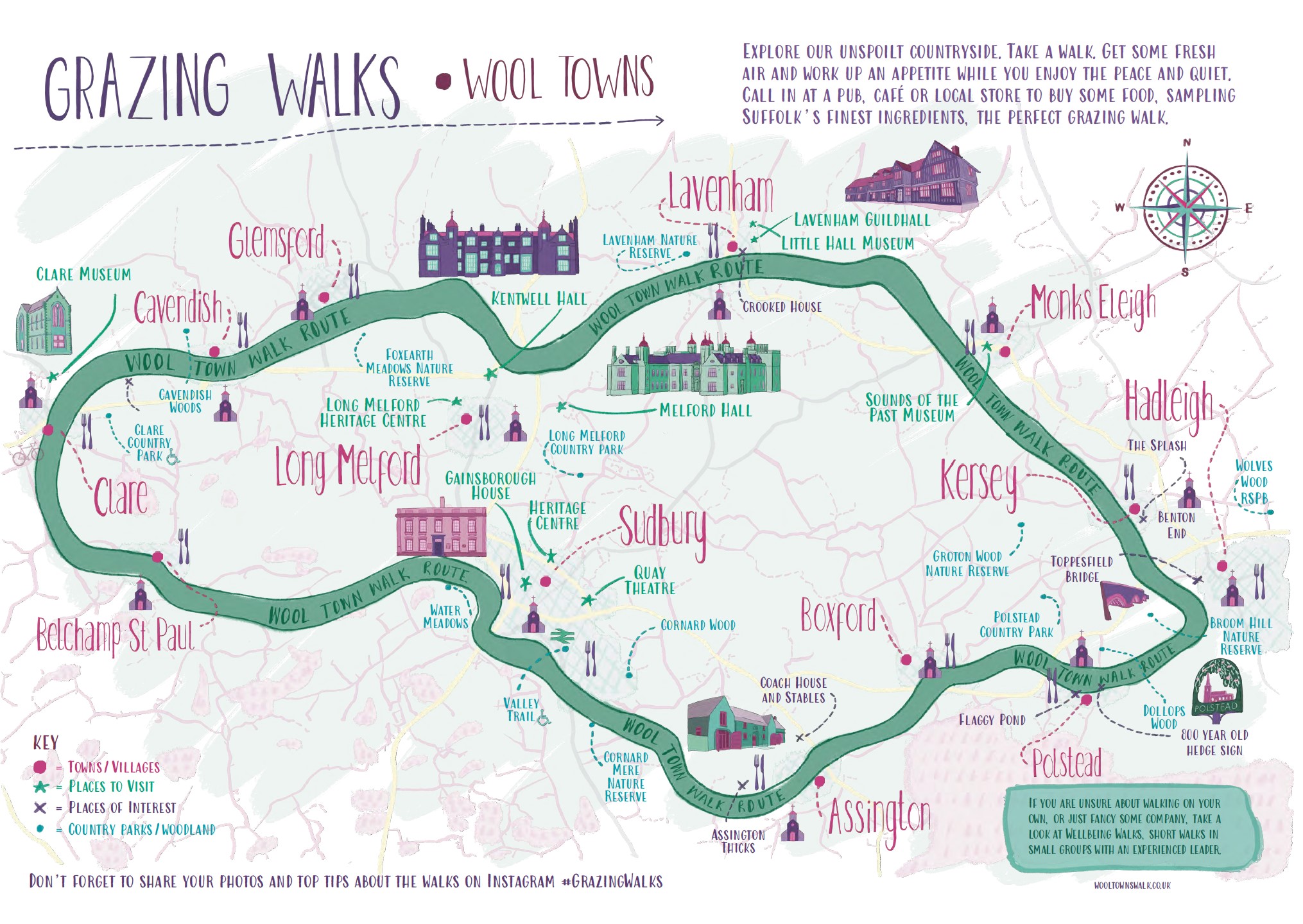 The Grazing Walks guide for Babergh